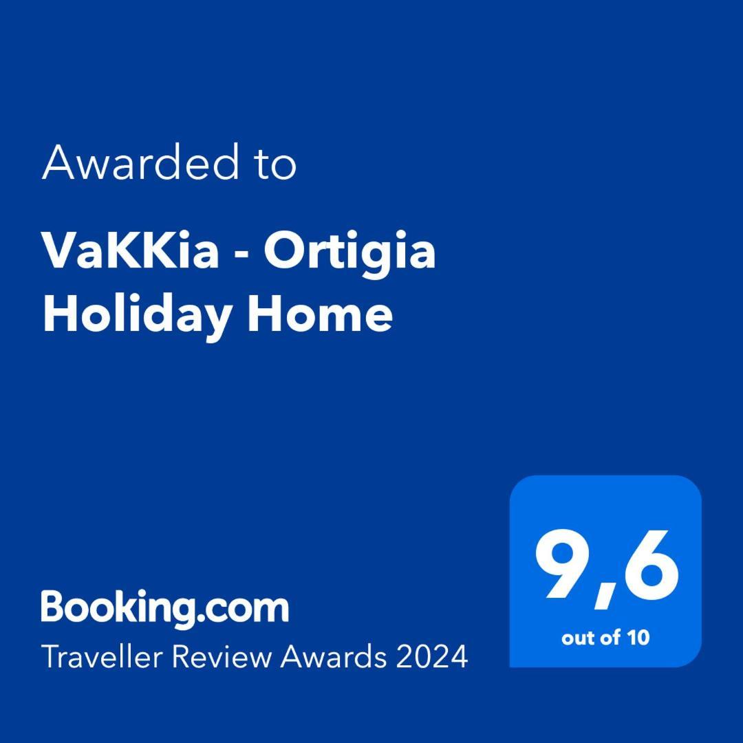 Vakkia - Ortigia Holiday Home Syracuse Esterno foto